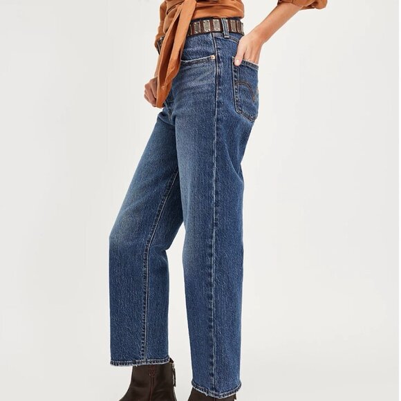 Levi's® Ribcage High Waist Ankle Straight Leg Jeans - NWT - Picture 4 of 8